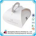 Cute mini wedding cake box with handle